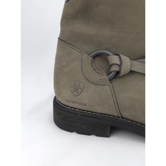 Women's Ariat Witney H2O Boots Waterproof Boot Booties Size 6B Gray Grey - Picture 12 of 12